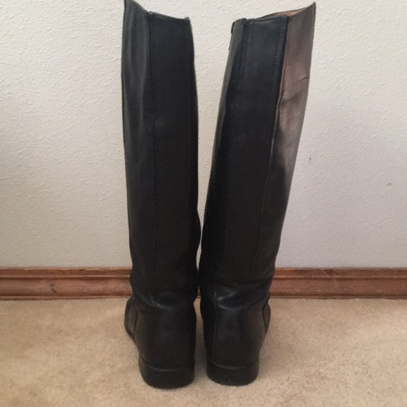 Right below the knee, 100% GENUINE LEATHER BOOTS - Picture 4 of 8